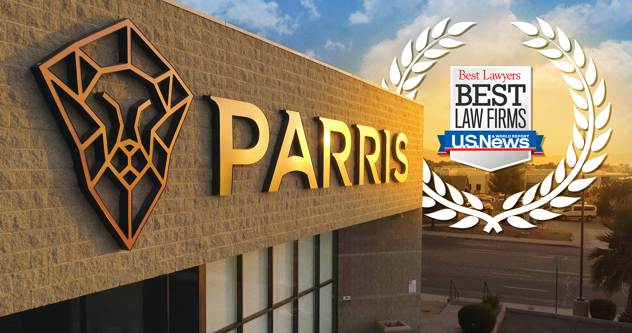 Best Lawyers, Best Law Firms recognition by US News - PARRIS Law Firm - Personal Injury Law Firm