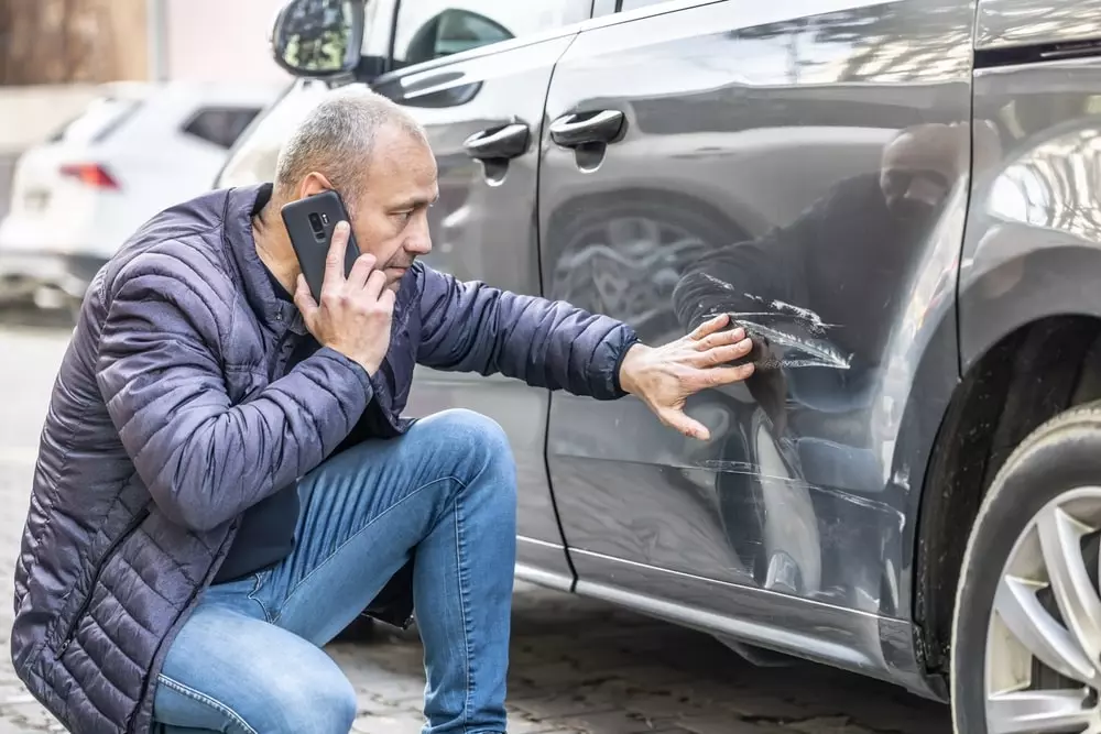 A man who is a victim of a hit and run accident.